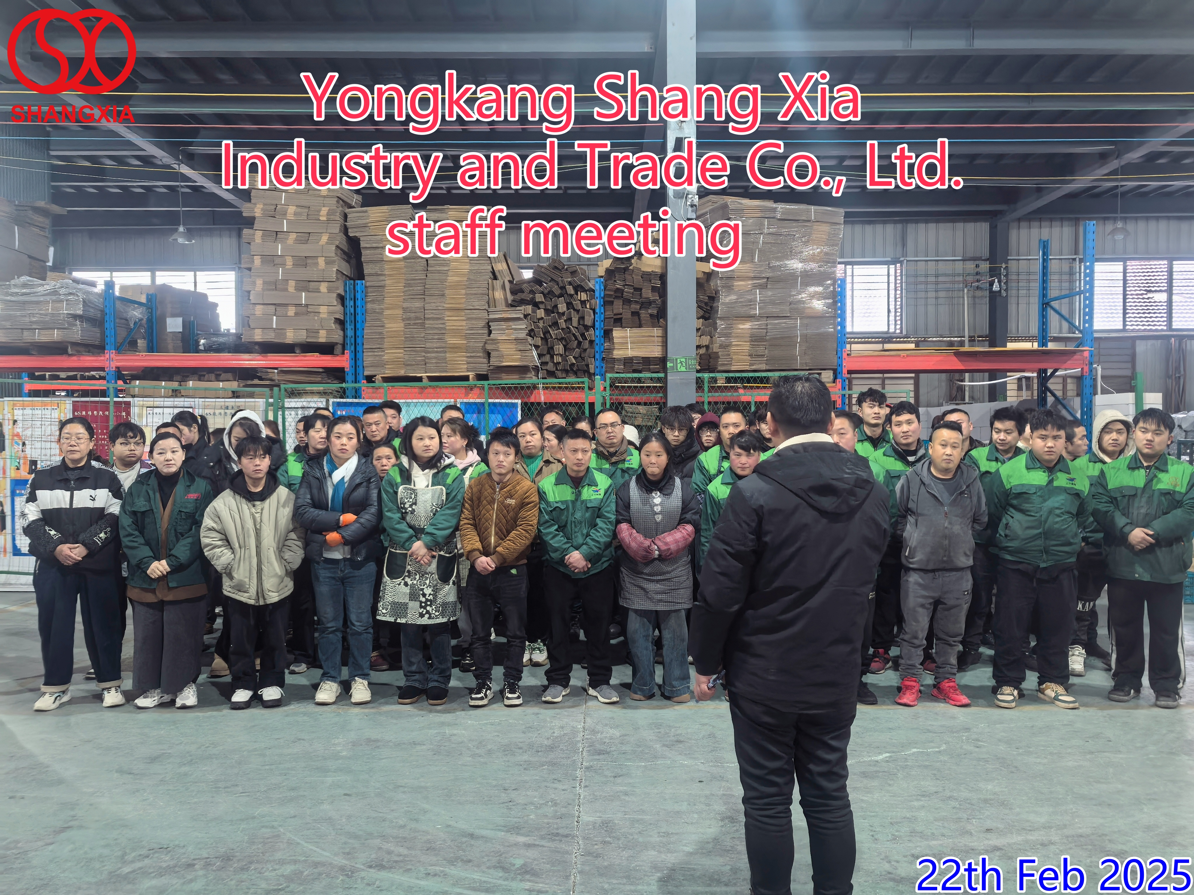 „Yongkang Shang Xia Industry and Trade Co., Ltd“. 2025 Personalo susitikimas