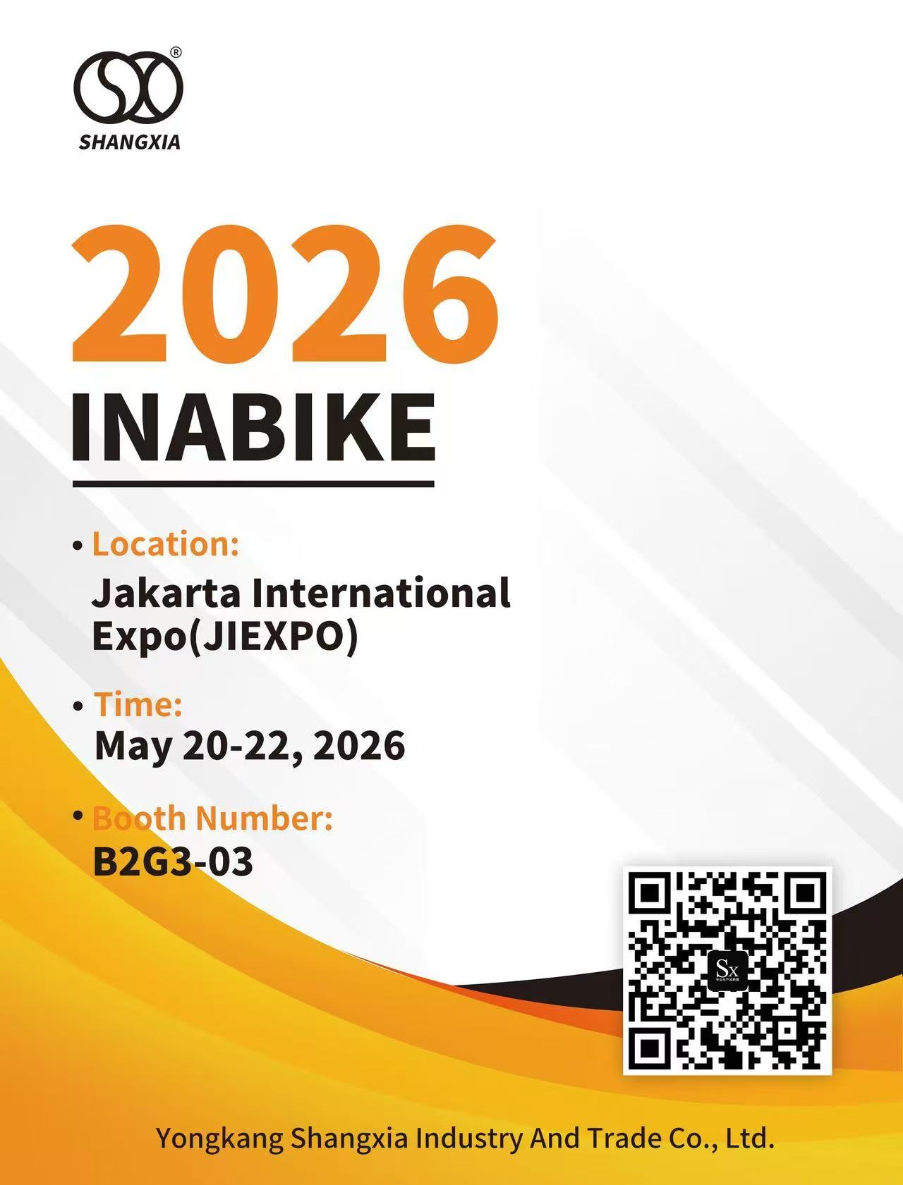 2026 m. Inabike paroda, SXJZ motociklo amortizatorius artėja!